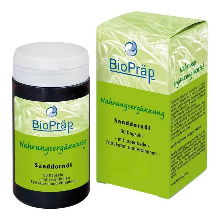 Sanddornöl Kapseln 500 mg, 90 St