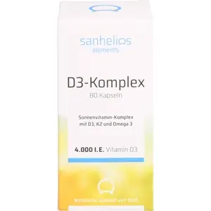 SANHELIOSVitaminD3Sonnenvitamin-KomplexmitK280Stück