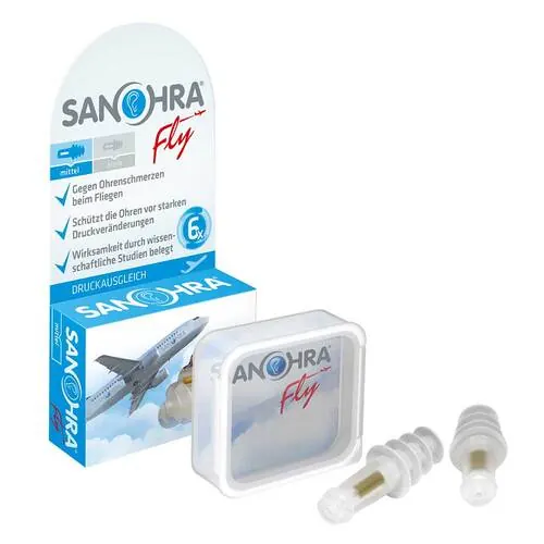 Sanohra fly Ohrenschutz für Erwachsene, 2 St