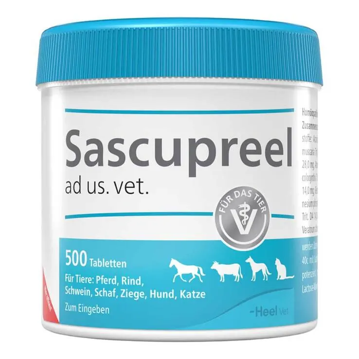 Sascupreel ad us. vet. Tabletten, 500 St