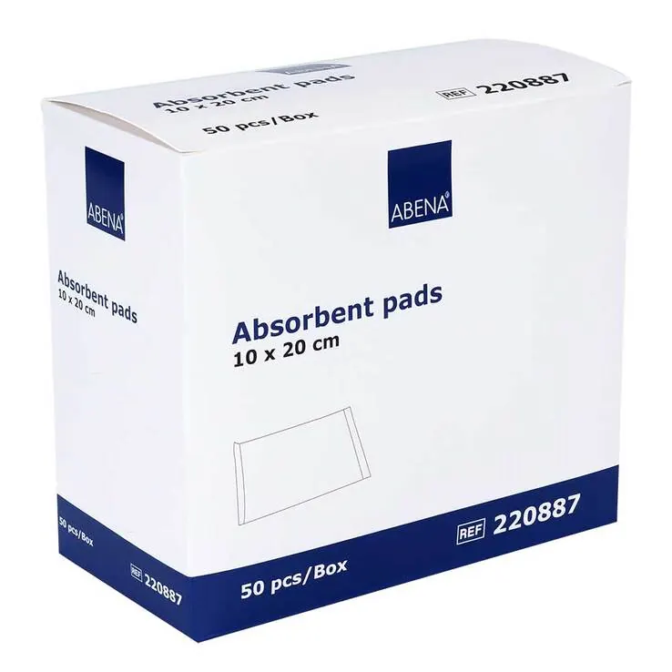 Saugkompressen 10x20cm unsteril 400g / m, 50 St