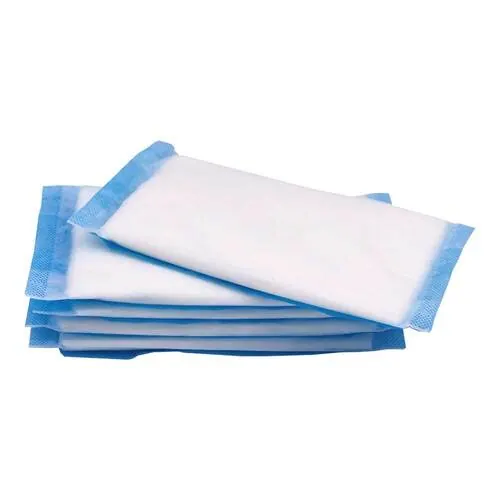 SAUGKOMPRESSEN steril 10x20 cm mit Wäscheschutz, 25 St
