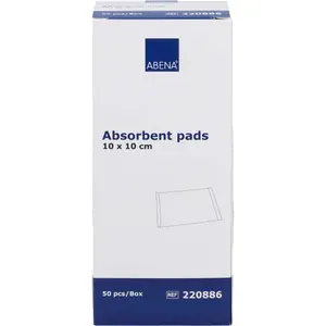 SAUGKOMPRESSENunsteril10x10cm400g/m50St