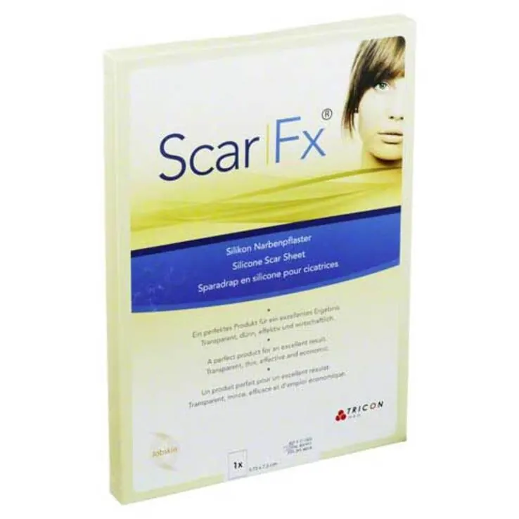 Scar FX Silikon Narben Pflaster 3,75x7,5cm, 1 St