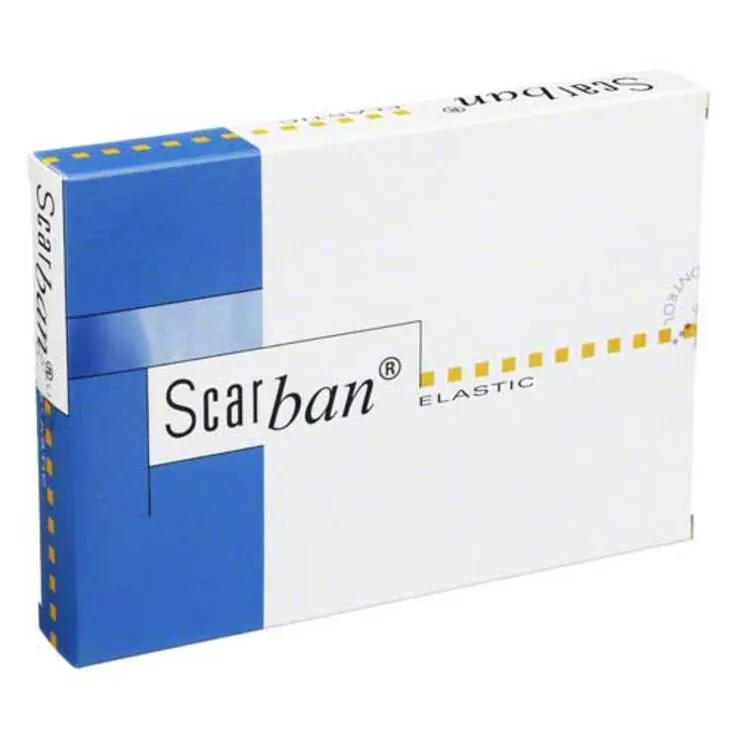 Scarban Elastic Silikonverband 10x15cm, 1 St