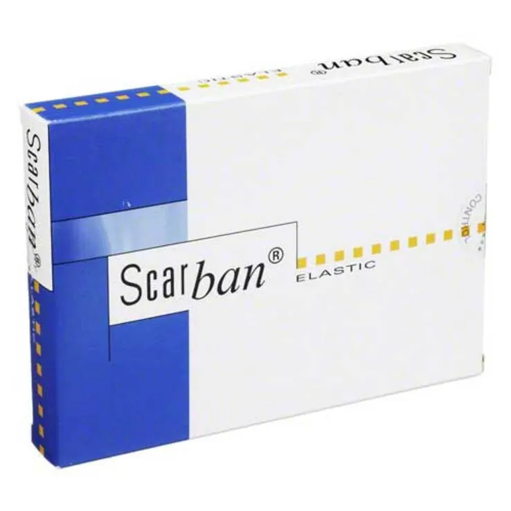 Scarban Elastic Silikonverband Aereola Circle, 2 St