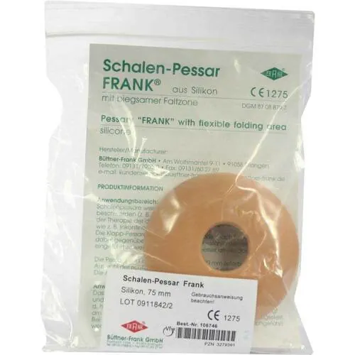 SCHALENPESSAR FRANK Silikon 75 mm Falk, 1 St