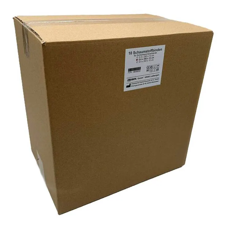 Schaumstoffbinden 0,4 x 250 x 12 cm, 10 St