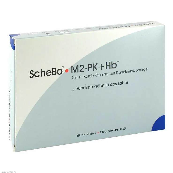 Schebo M2-PK + Hb 2 in1 Kombi-Darmkrebsvorsorge Test, 1 P