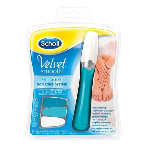 Scholl Velvet smooth elektrisch Nagelpflegesystem, 1 St