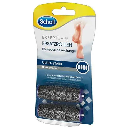 Scholl Velvet smooth Pedi Ersatzrollen ultra stark, 2 St