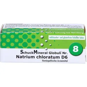 SCHUCKMINERALGlobuli8NatriumchloratumD67,5g