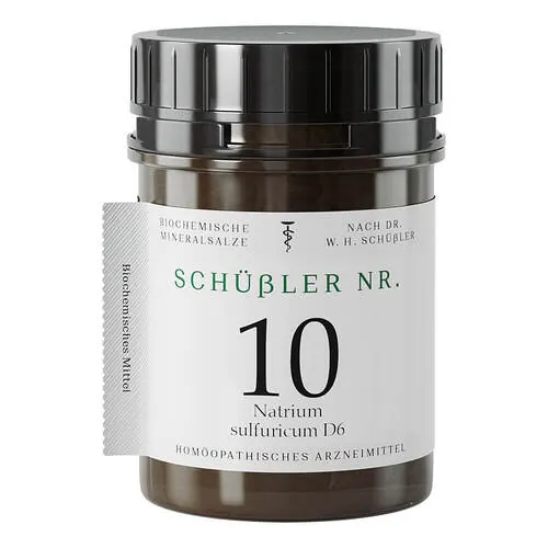 SCHÜSSLER NR.10 Natrium sulfuricum D 6 Tabletten, 400 St