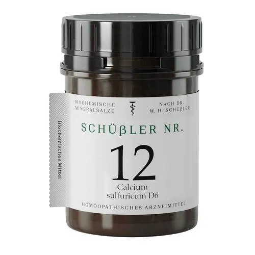 SCHÜSSLER NR.12 Calcium sulfuricum D 6 Tabletten, 200 St