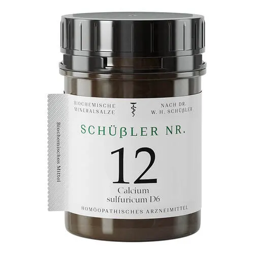 SCHÜSSLER NR.12 Calcium sulfuricum D 6 Tabletten, 400 St