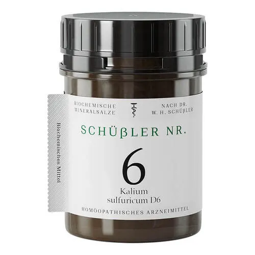 SCHÜSSLER NR.6 Kalium sulfuricum D 6 Tabletten, 400 St
