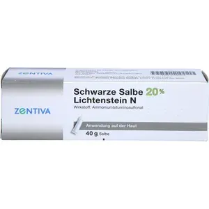 SCHWARZESALBE20%LichtensteinN40g