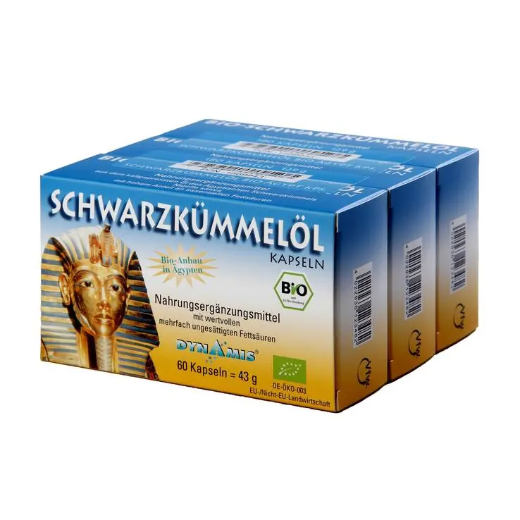Schwarzkümmel Bio ägypt.Kapseln, 180 St