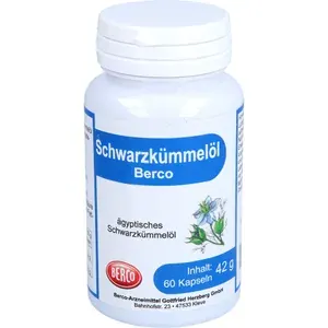 SCHWARZKÜMMELÖLBercoKapseln60Stück