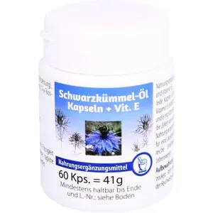 SCHWARZKÜMMELÖLKapseln+VitaminE60Stück