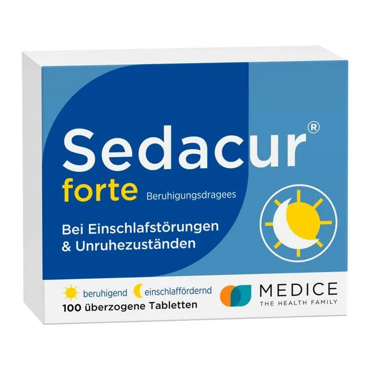 Sedacur® forte Beruhigungsdragees, 100 St