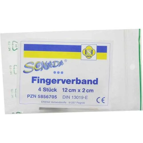 SENADA Fingerverband 2x12 cm, 4 St
