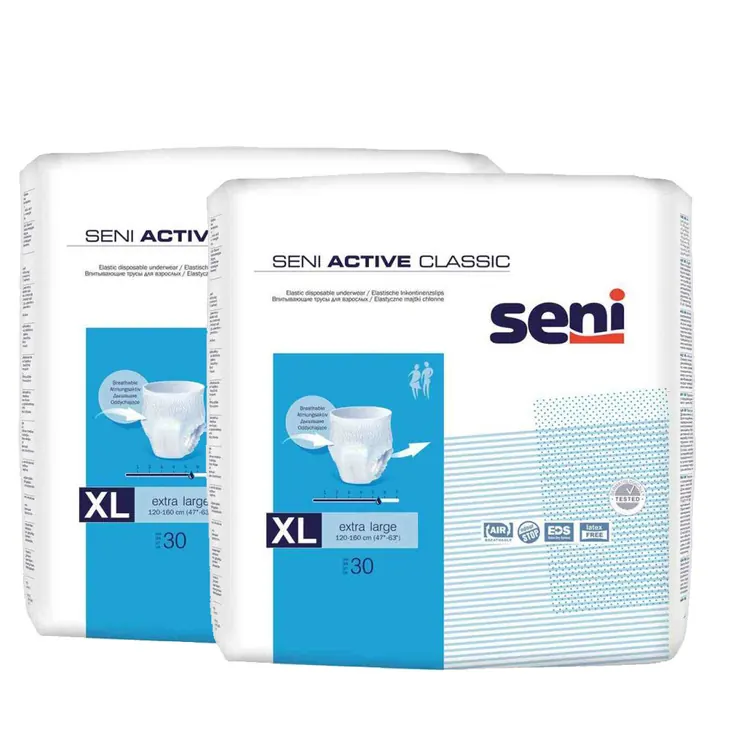 Seni Active Classic Inkontinenzslip Einm.ext.large, 2X30 St