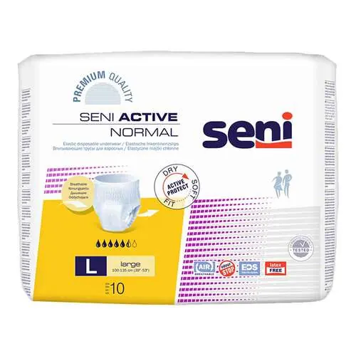 Seni Active Inkontinenzpants normal L, 10 St
