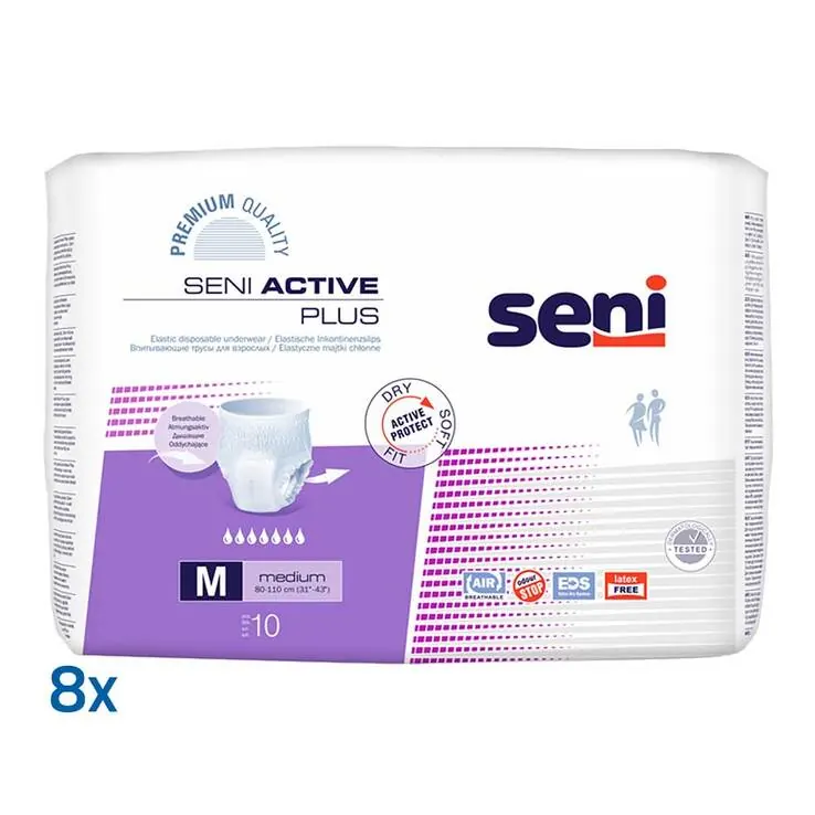 Seni Active Plus medium, 8X10 St