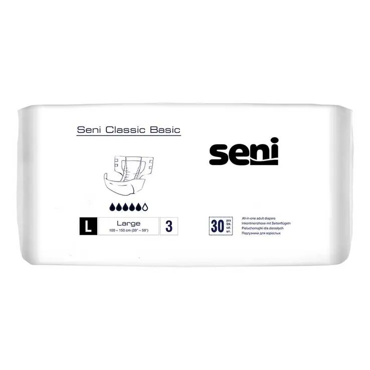 Seni Classic Basic Inkontinenzhose Größe L, 30 St