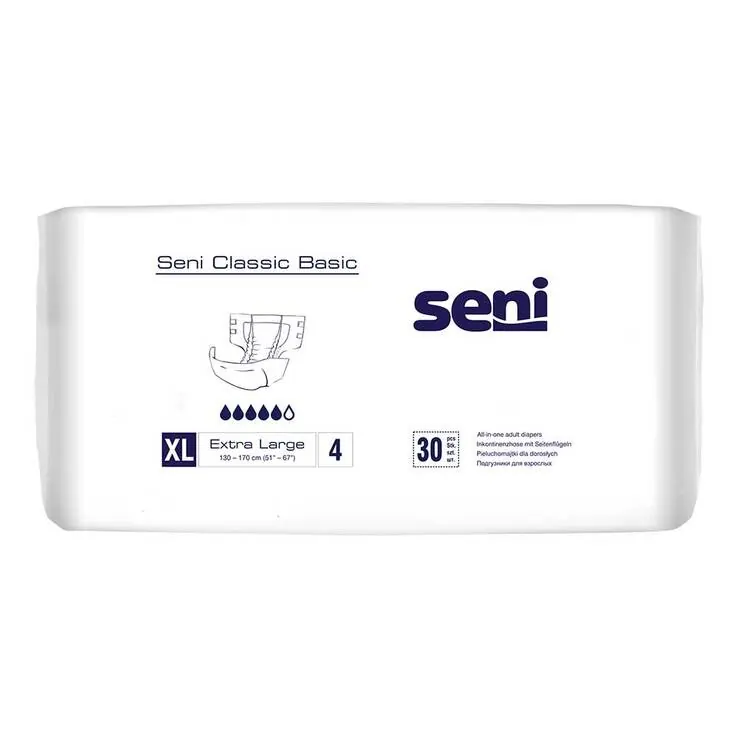 Seni Classic Basic Inkontinenzhose Größe XL, 30 St