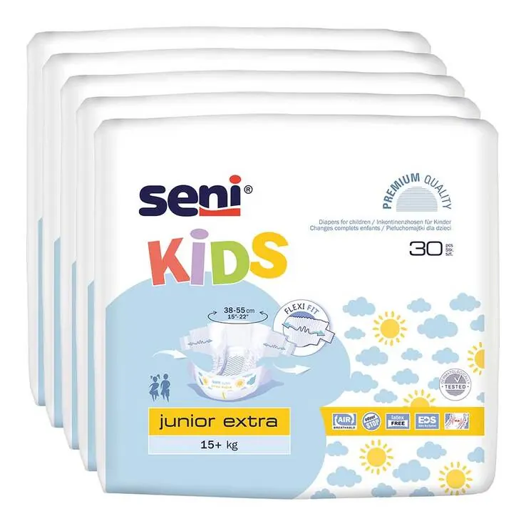 Seni Kids Junior extra 15 + kg Inkontinenzhose, 5X30 St