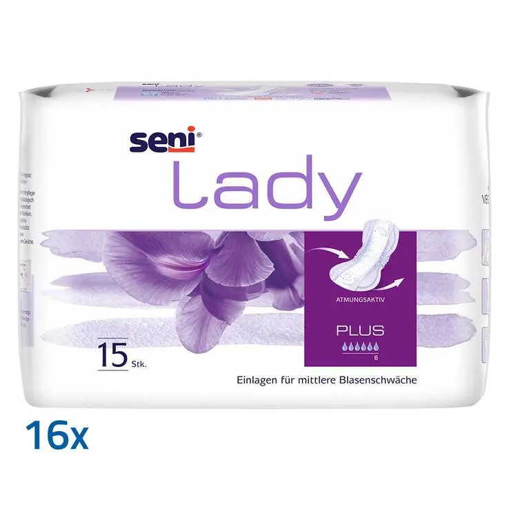 Seni Lady Urineinlagen plus, 16X15 St