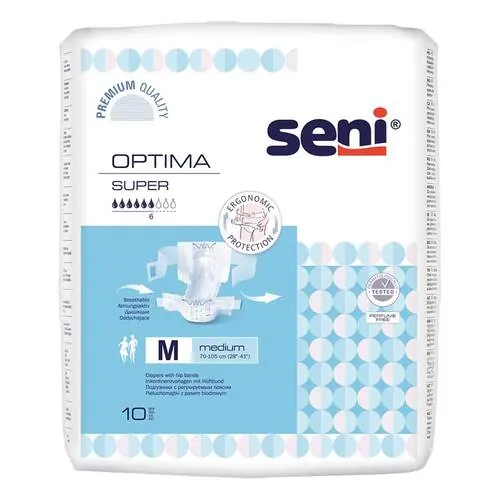 Seni Optima Super Inkontinenzvorlage mit Hüftbund M, 10 St