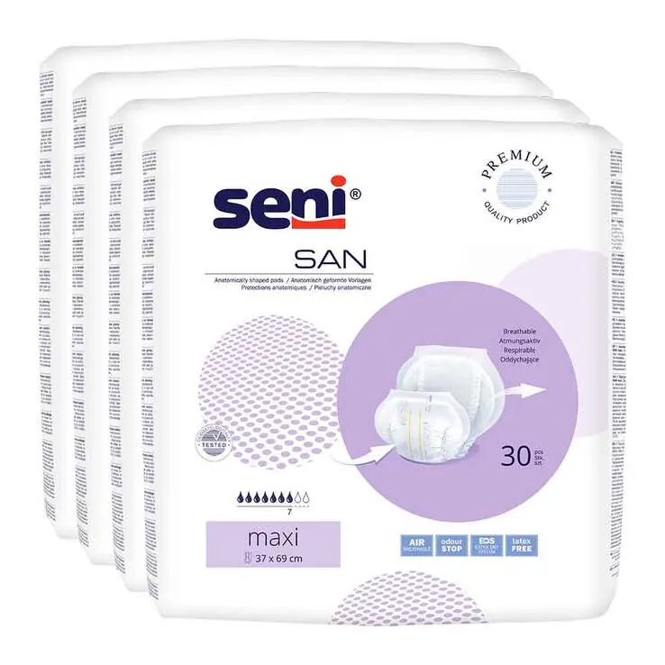 Seni San anatomische Windel maxi, 4X30 St