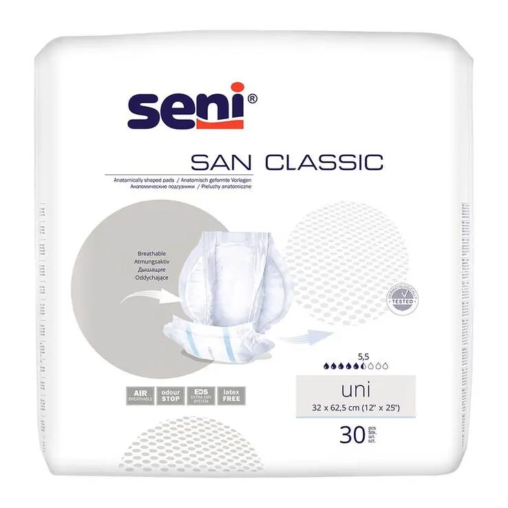 Seni San Classic Inkontinenzvorlage uni, 30 St