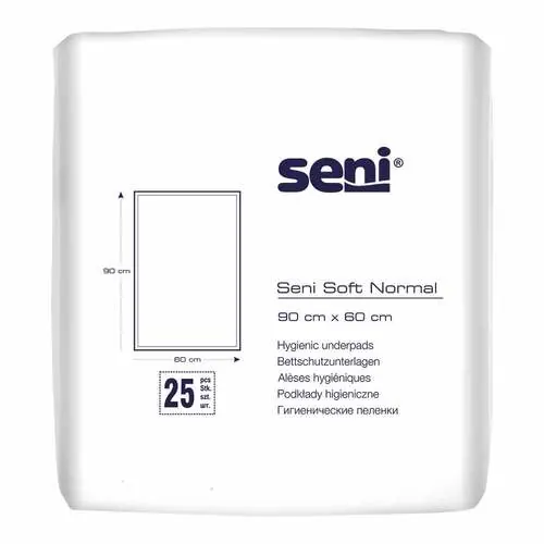 SENI Soft Normal Bettschutzunterlage 60x90 cm, 25 St