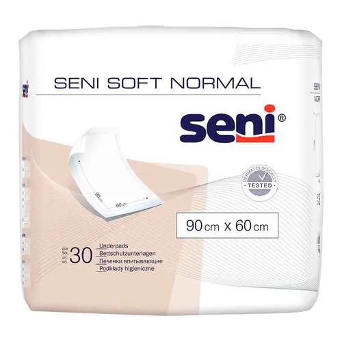 SENI Soft Normal Bettschutzunterlage 60x90 cm, 30 St