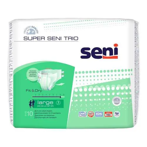 SENI Super Trio Inkontinenzslip L, 10 St