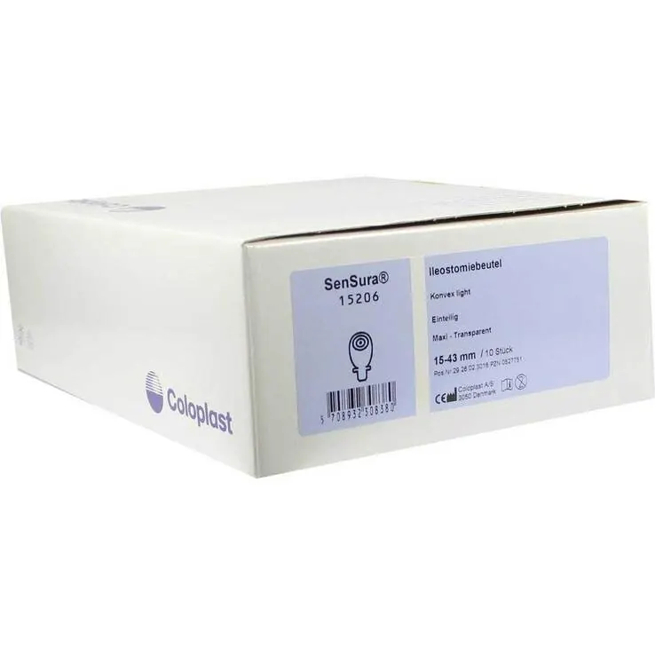 Sensura Beutel konvex light offen, 10 St