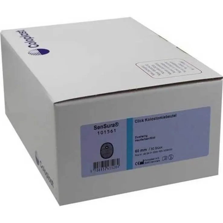 Sensura Click Beutel geschlossen midi RR60mm haut, 30 St