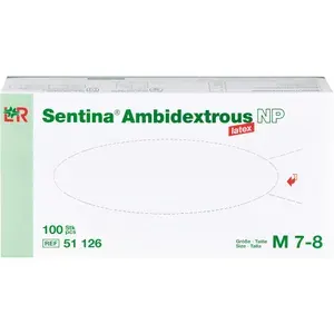 SENTINAAmbidextrousUnters.Hands.puderfr.Gr.M100St