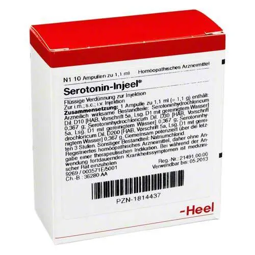 SEROTONIN Injeel Ampullen, 10 St