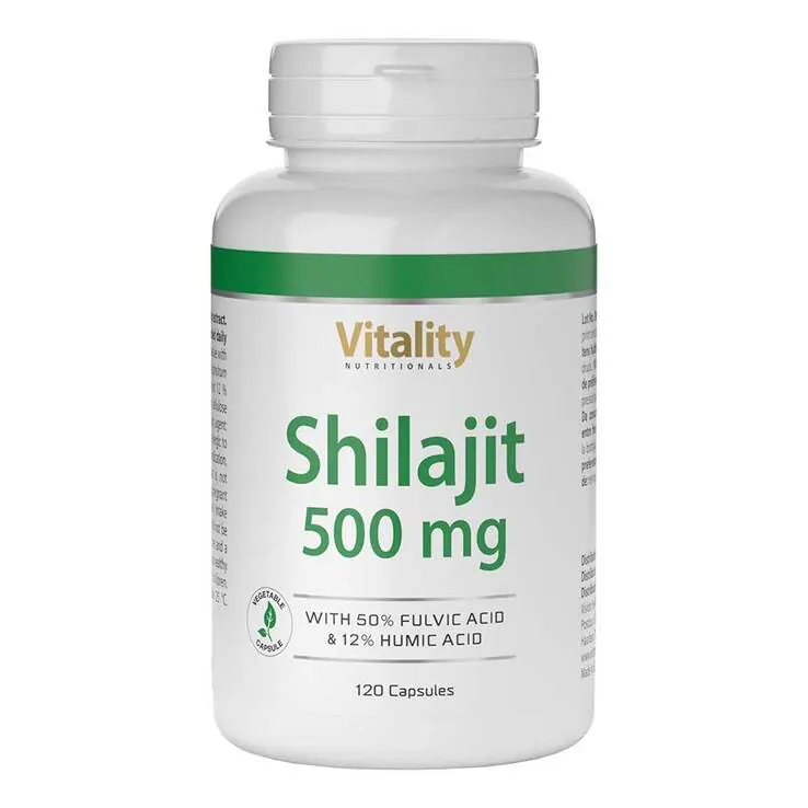 Shilajit 500 mg Mumijo Kapseln, 120 St