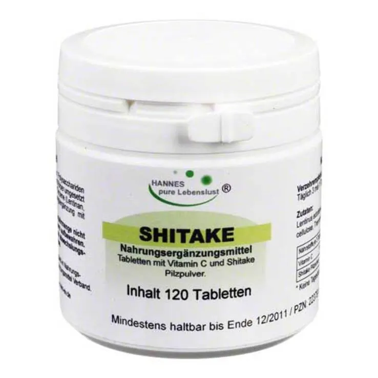 Shitake Tabletten, 120 St