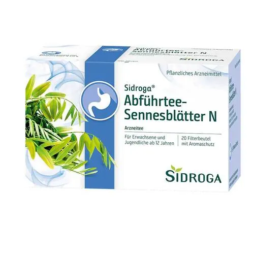 Sidroga Abführtee-Sennesblätter N Filterbeutel, 20X1.0 g