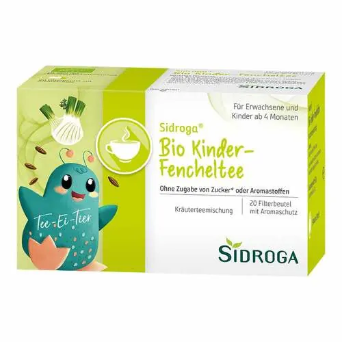 Sidroga Bio Kinder-Fencheltee Filterbeutel, 20X2.0 g