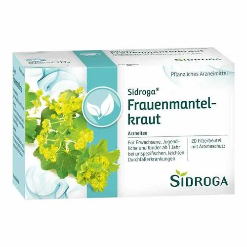 Sidroga Frauenmantelkraut Tee Filterbeutel, 20X1.0 g