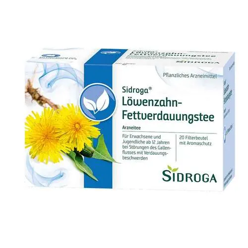Sidroga Löwenzahn Tee Filterbeutel, 20X1.5 g