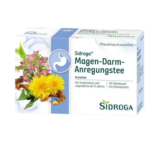 Sidroga Magen-Darm-Anregungstee Filterbeutel, 20X2.0 g